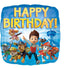 Paw Patrol Happy Birthday Foil Ballon 45cm Each