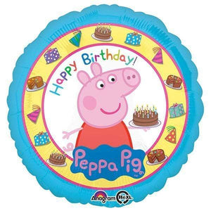 Amscan_OO Balloon - Foil Peppa Pig Happy Birthday Foil Balloon 45cm