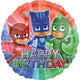 Amscan_OO Balloon - Foil PJ Masks Happy Birthday Foil Balloon 45cm Each