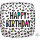 Amscan_OO Balloon - Foil Rainbow Leopard Happy Birthday Foil Balloon 45cm Each