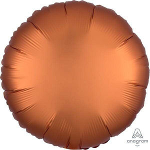 Amscan_OO Balloon - Foil Satin Luxe Amber Circle Foil Balloon 45cm Each