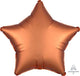 Amscan_OO Balloon - Foil Satin Luxe Amber Star Foil Balloon 45cm Each