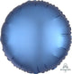 Amscan_OO Balloon - Foil Satin Luxe Azure Circle Foil Balloon 45cm Each