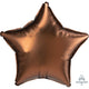 Amscan_OO Balloon - Foil Satin Luxe Cocoa Star Foil Balloon 45cm Each