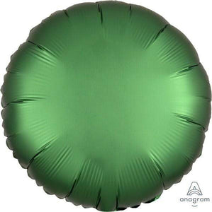 Amscan_OO Balloon - Foil Satin Luxe Emerald Circle Foil Balloon 45cm Each