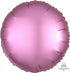 Satin Luxe Flamingo Circle Foil Balloon 45cm Each
