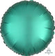 Amscan_OO Balloon - Foil Satin Luxe Jade Circle Foil Balloon 45cm Each