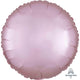 Amscan_OO Balloon - Foil Satin Luxe Pastel Pink Circle Foil Balloon 45cm Each