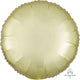 Amscan_OO Balloon - Foil Satin Luxe Pastel Yellow Circle Foil Balloon 45cm Each