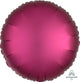 Amscan_OO Balloon - Foil Satin Luxe Pomegranate Circle Foil Balloon 45cm Each