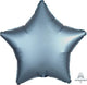 Amscan_OO Balloon - Foil Satin Luxe Steel Blue Star Foil Balloon 45cm Each