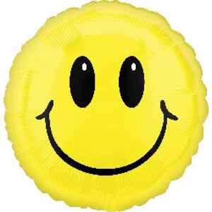 Amscan_OO Balloon - Foil Smile Foil Balloon 45cm Each