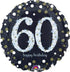 Sparkling Happy 60th Birthday Foil Balloon 45cm Each