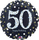 Amscan_OO Balloon - Foil Sparkling Happy Birthday 50 Foil Balloon 45cm Each