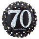 Amscan_OO Balloon - Foil Sparkling Happy Birthday 70 Foil Balloon 45cm Each
