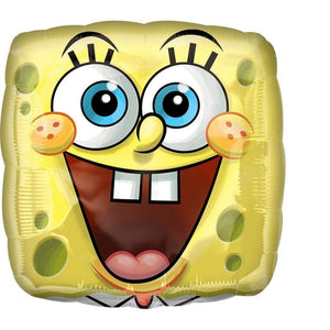 Amscan_OO Balloon - Foil SpongeBob Square Face Foil Balloon 45cm Each