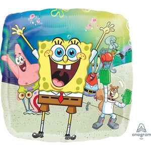 Amscan_OO Balloon - Foil SpongeBob Squarepants Foil Balloon 45cm Each