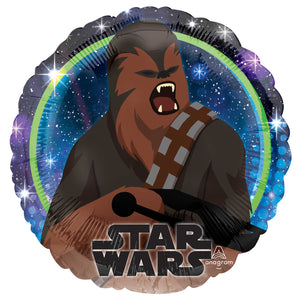 Amscan_OO Balloon - Foil Star Wars Galaxy Chewbacca Foil Balloon 45cm Each