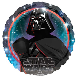 Amscan_OO Balloon - Foil Star Wars Galaxy Darth Vader Foil Balloon 45cm Each