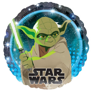 Amscan_OO Balloon - Foil Star Wars Galaxy Yoda Foil Balloon 45cm Each