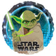 Amscan_OO Balloon - Foil Star Wars Galaxy Yoda Foil Balloon 45cm Each