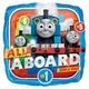 Amscan_OO Balloon - Foil Thomas the Tank Engine Square Foil Balloon 45cm Each