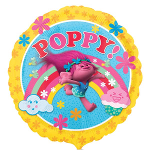 Amscan_OO Balloon - Foil Trolls Poppy Foil Balloon 45cm Each