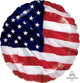 Amscan_OO Balloon - Foil US Flag Foil Balloon 45cm Each