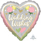 Amscan_OO Balloon - Foil Wedding Wishes Ombre Foil Balloon 45cm Each