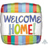 Welcome Home Stripes Foil Balloon 45cm Each