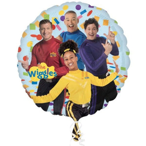 Balloon - Foil Wiggles Group 2022 Foil Balloon 45cm Each