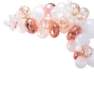 Amscan_OO Balloon - Plain Latex Balloon Arch Rose Gold 70pk