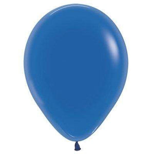 Amscan_OO Balloon - Plain Latex Crystal Blue Latex Balloons 30cm 100pk