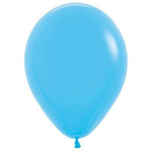 Amscan_OO Balloon - Plain Latex Fashion Blue Latex Balloons 30cm 100pk