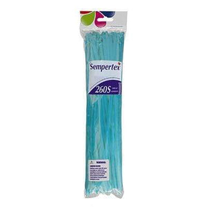Amscan_OO Balloon - Plain Latex Fashion Blue Modelling Latex Balloons 260T 50pk