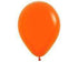 Fashion Orange Latex Balloons 45cm 6pk