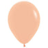 Fashion Peach Blush Latex Balloons 30cm 25pk