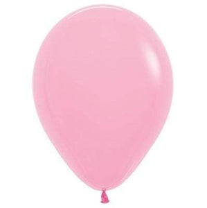 Amscan_OO Balloon - Plain Latex Fashion Pink Latex Balloons 30cm 25pk