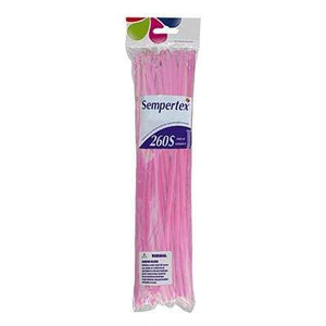 Amscan_OO Balloon - Plain Latex Fashion Pink Modelling Latex Balloons 260T 50pk