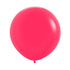 Fashion Raspberry Latex Balloons 60cm 3pk