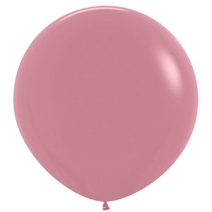 Amscan_OO Balloon - Plain Latex Fashion Rosewood Latex Balloons 60cm 3pk