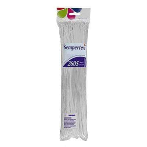 Amscan_OO Balloon - Plain Latex Fashion White Modelling Latex Balloons 260T 50pk
