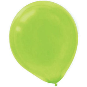 Balloon - Plain Latex Kiwi Latex Balloons 30cm 72pk