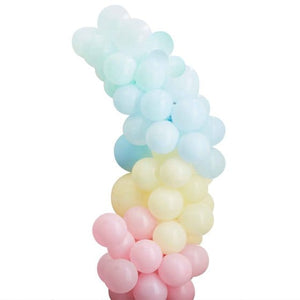 Balloon - Plain Latex Mix It Up Pastel Balloon Arch