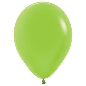 Amscan_OO Balloon - Plain Latex Neon Green Latex Balloons 30cm 25pk