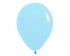 Pastel Matte Blue Latex Balloons 30cm 25pk
