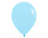 Pastel Matte Blue Latex Balloons 90cm 2pk