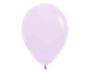 Amscan_OO Balloon - Plain Latex Pastel Matte Lilac Latex Balloons 90cm 2pk