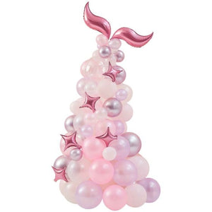 Balloon - Plain Latex Pastel Mermaid Tail Balloon Arch