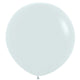 Amscan_OO Balloon - Plain Latex White Black Latex Balloons 60cm 3pk